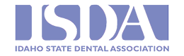 Idaho State Dental Association logo