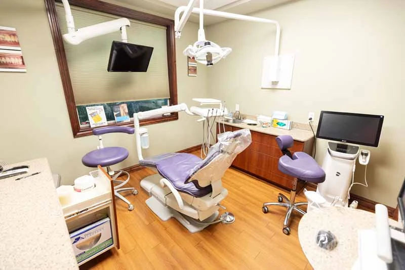 dental operatory at Pearl Dentistry