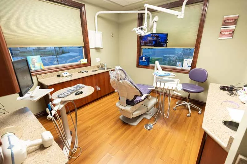 dental operatory at Pearl Dentistry