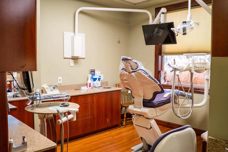 dental operatory at Pearl Dentistry